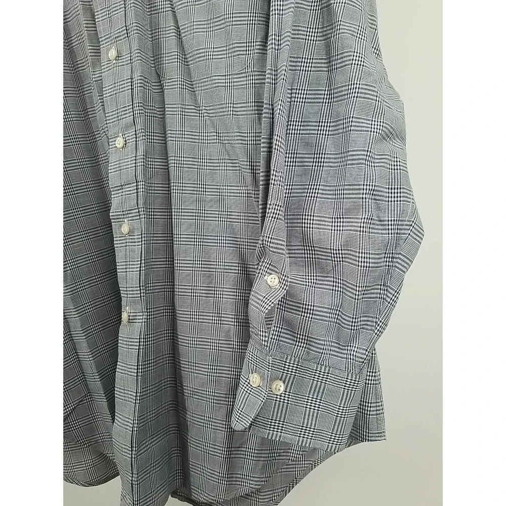 Polo Ralph Lauren‎ Dress Shirt Philip Plaid Button Up Mens Sz 16 ½ - 32/33